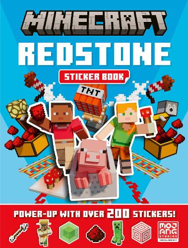 [9780008733124] Minecraft Redstone Sticker Book