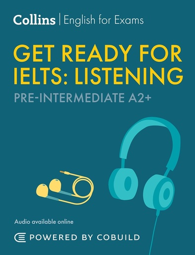 [9780008765422] Get Ready for IELTS Listening Pre-Intermediate (A2+) Sbk (N.E)