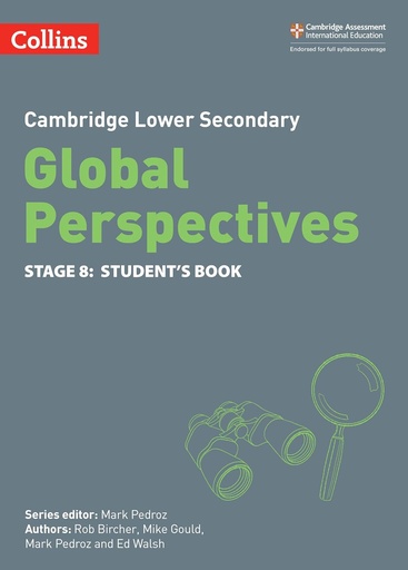 [9780008549374] Collins Cambridge Lower Secondary Global Perspectives Stage 8 Sbk