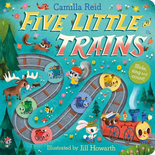 [9781035023363] Five Little Trains