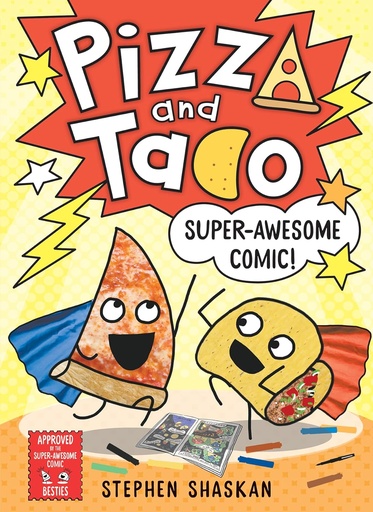 [9780241760161] Pizza and Taco: Super-Awesome Comic!