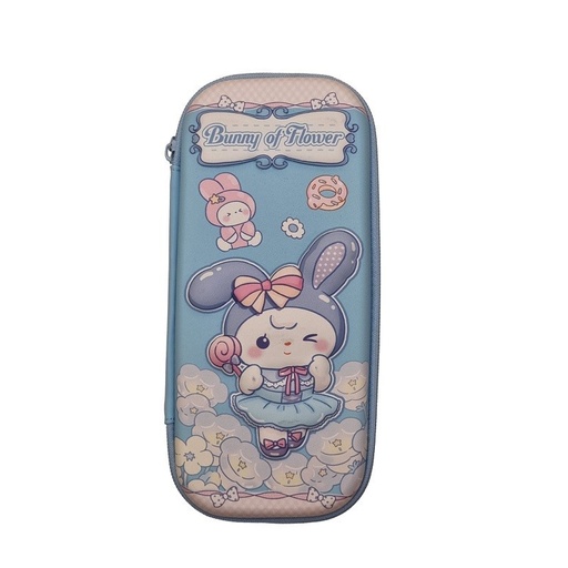 [6977042840052B] Trousse Blister 3D Bunny of Flower Bleu Ciel