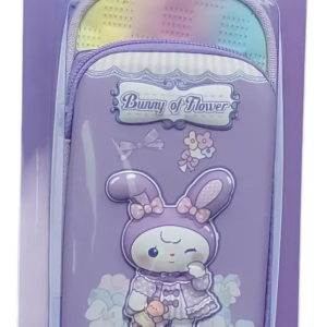 [6977042840052M] Trousse Blister 3D Bunny of Flower Mauve