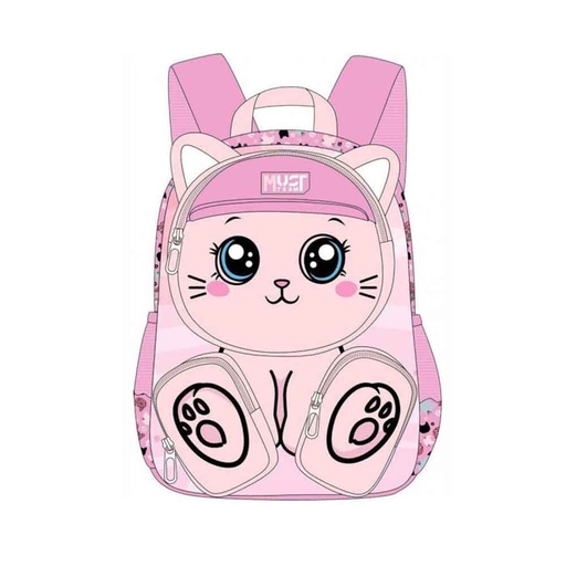 [5205698810800] Cartable Maternelle Motif Chat