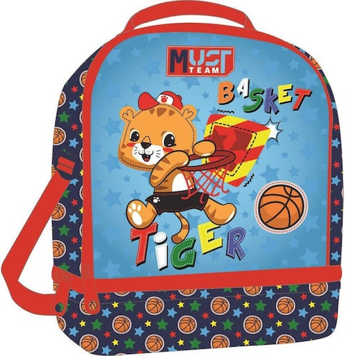 [5205698829239] Sac Gouter 2 Compartiments Tiger Basket