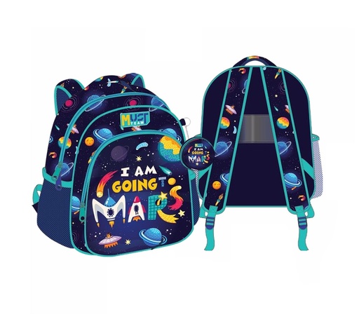 [5205698809675] Cartable 2 Poches PM Mars+ PME