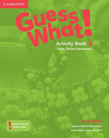 [9781107528031] GUESS WHAT! - ACTIVITY BOOK WITH ONLINE RESOURCES - 3