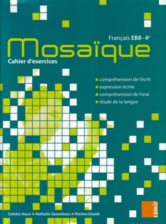 [9786144435953] MOSAÏQUE - CAHIER D'EXERCICES - EB8-4ÈME