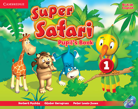 [9781107476677] SUPER SAFARI - PUPIL'S BOOK WITH DVD-ROM - 1