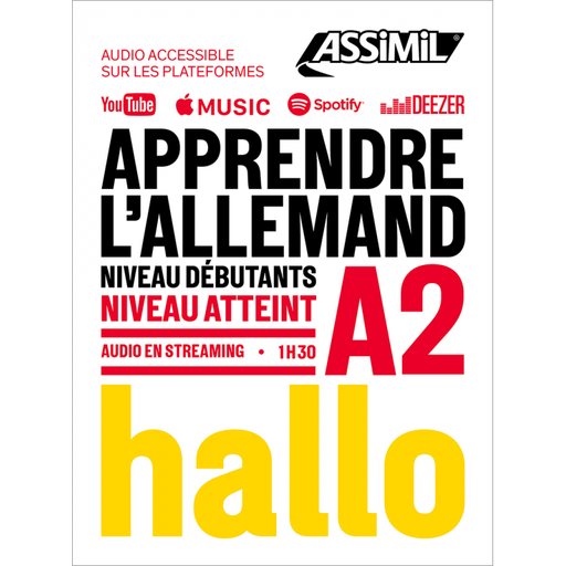 [9782700509694] ASSIMIL APPRENDRE L'ALLEMAND DEBUTANT (LIVRE+AUDIO EN STREAMING)