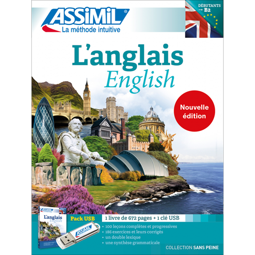 [9782700571868] ASSIMIL L'ANGLAIS (LIVRE+CLE USB FICHIERS MP3) N.E