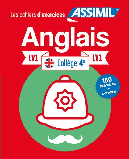 [9782700507393] ASSIMIL LES CAHIERS D’EXERCICES ANGLAIS 4ÈME COLLÈGE
