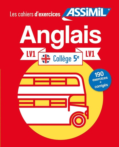 [9782700507386] ASSIMIL LES CAHIERS D’EXERCICES ANGLAIS 5ÈME COLLÈGE