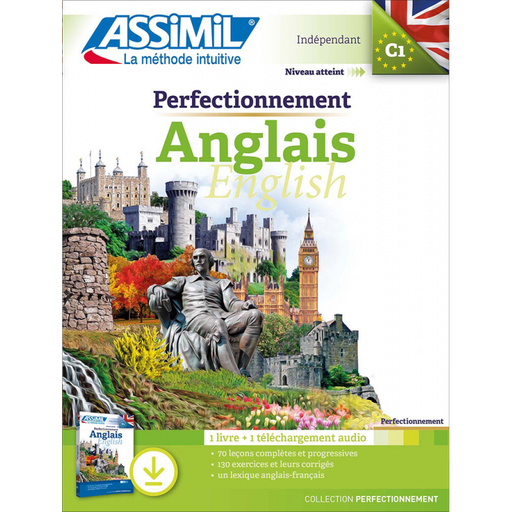 [9782700571332] ASSIMIL PERFECTIONNEMENT ANGLAIS (LIVRE+TELECHARGEMENT AUDIO)
