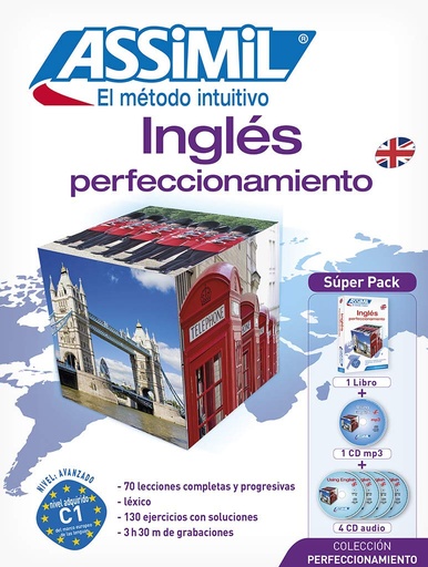 [9782700580501] ASSIMIL INGLES PERFECCIONAMIENTO (LIVRE+4CD & MP3)