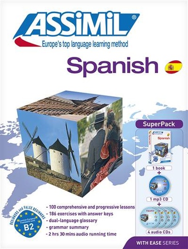 [9782700580488] ASSIMIL SPANISH (LIVRE+4CD+MP3)