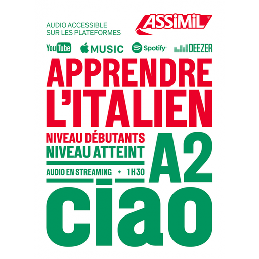 [9782700509250] ASSIMIL APPRENDRE L'ITALIEN DEBUTANT (LIVRE+AUDIO EN STREAMING)