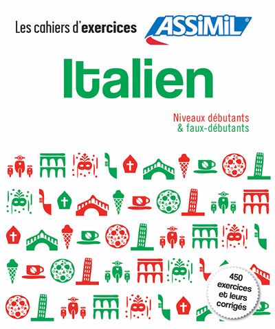 [9782700507898] ASSIMIL LES CAHIERS D'EXERCICES ITALIEN COFFRET DEBITANT & FAUX DEBUTANT (LIVRES)