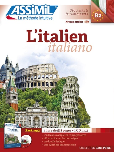 [9782700570694] ASSIMIL L'ITALIEN (LIVRE+CD MP3) N.E