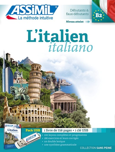 [9782700518979] ASSIMIL L'ITALIEN (LIVRE+CLE USB)
