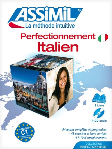 [2700520564] ASSIMIL PERFECTIONNEMENT ITALIEN (LIVRE + 4CD)