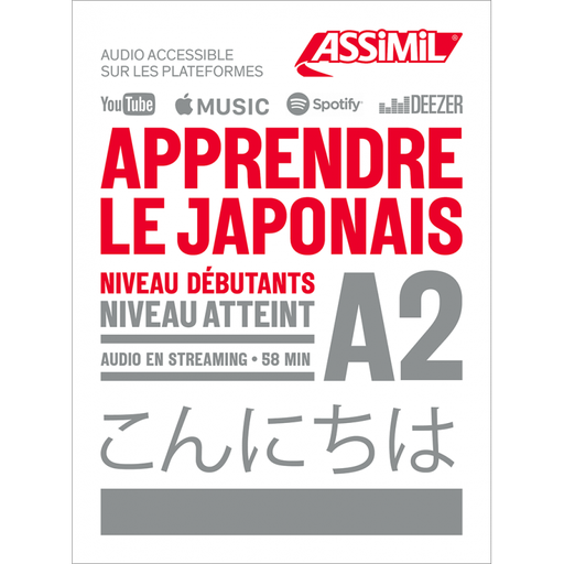 [9782700509366] ASSIMIL APPRENDRE LE JAPONAIS DEBUTANT (LIVRE+AUDIO EN STREAMING)