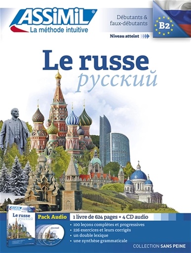 [9782700518078] ASSIMIL LE RUSSE (LIVRE +4CD) N.E