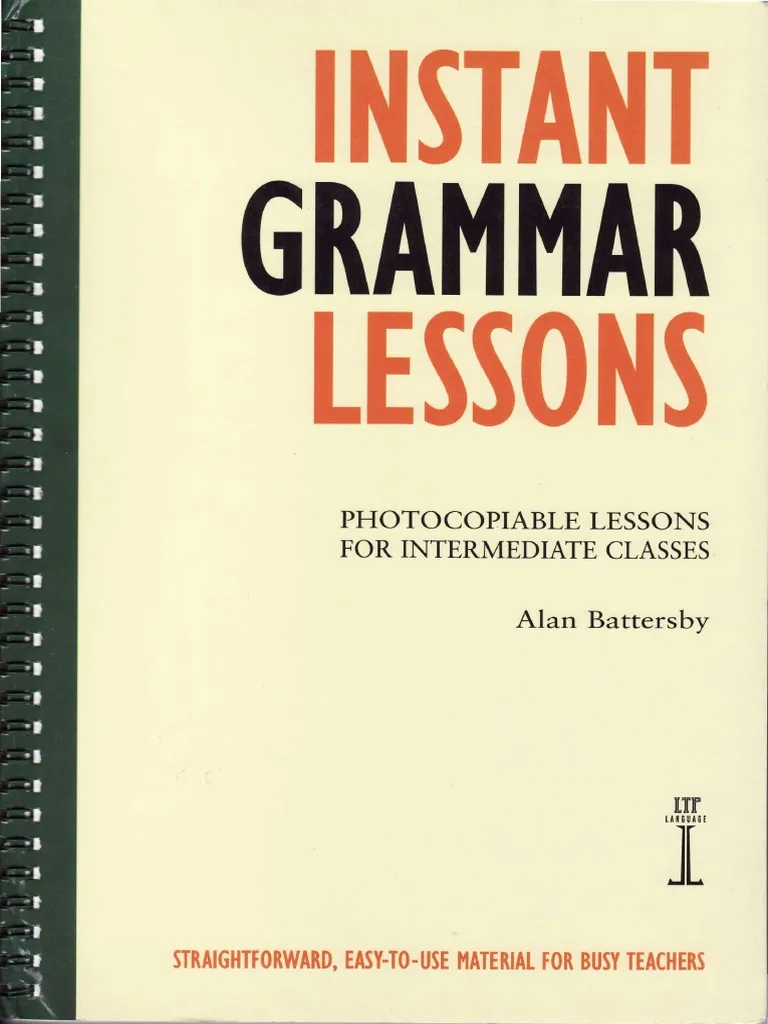 [1899396403] INSTANT GRAMMAR LESSONS