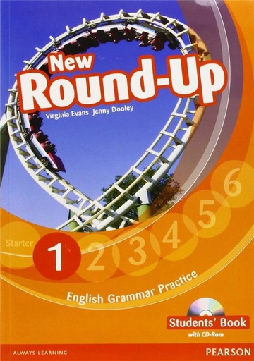 [9781408234907] NEW ROUND-UP 1 GRAMMAR PRACTICE SBK+CD-ROM