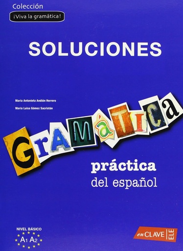 [9782090343472] GRAMATICA PRACTICA DEL ESPANOL BASICO SOLUCIONES
