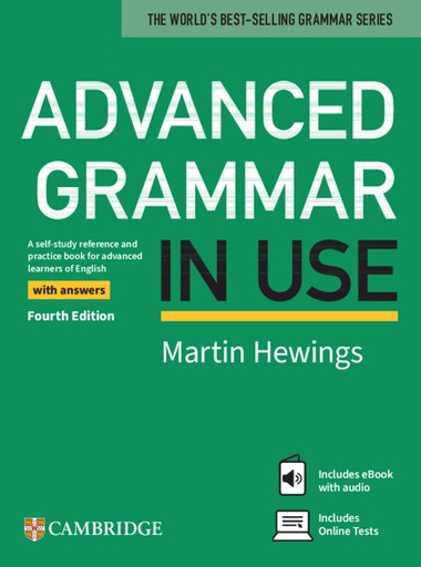 [9781108920216] ADVANCED GRAMMAR IN USE+KEY, ONLINE TESTS & EBOOK (4TH ED)