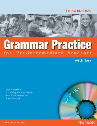 [9781405852968] GRAMMAR PRACTICE FOR PRE-INTER SBK+KEY & CD N.E