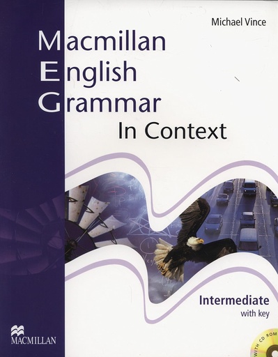 [9781405071437] MACMILLAN ENGLISH GRAMMAR IN CONTEXT INTERMEDIATE SBK+KEY & CD-ROM