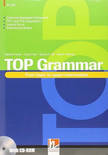 [9783852722252] TOP GRAMMAR BASIC TO UPPER-INTER SBK+CD-ROM & KEY
