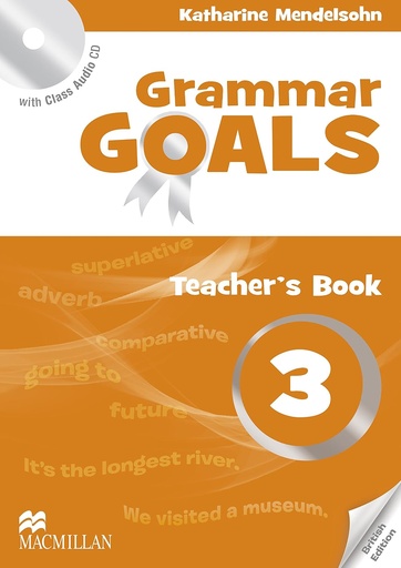 [9780230445857] GRAMMAR GOALS 3 TBK+CD & WEBCODE