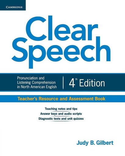 [9781107637061] CLEAR SPEECH TBK (4TH ED)