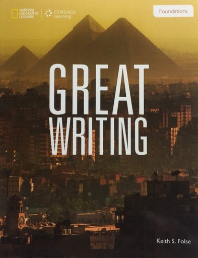 [9781285750767] GREAT WRITING FOUNDATIONS SBK+ONLINE WBK ACCESS CODE (US ED)