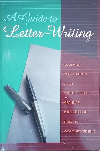 [9781842053348] A GUIDE TO LETTER - WRITING