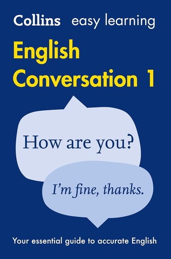 [9780008101749] COLLINS EASY LEARNING ENGLISH CONVERSATION: BOOK 1+CD (2ND ED)