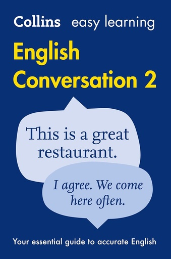 [9780008101756] COLLINS EASY LEARNING ENGLISH CONVERSATION: BOOK 2+CD (2ND ED)