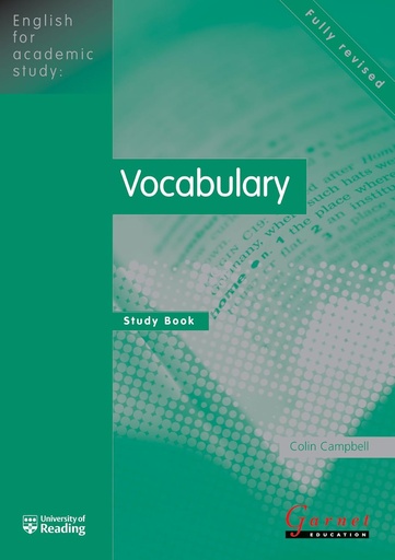 [9781859644881] ENGLISH FOR ACADEMIC STUDY VOCABULARY CBK