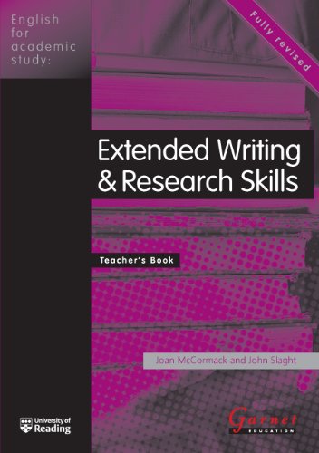 [9781859645031] EXTENDED WRITING & RESEARCH SKILLS TEACHER'S BOOK