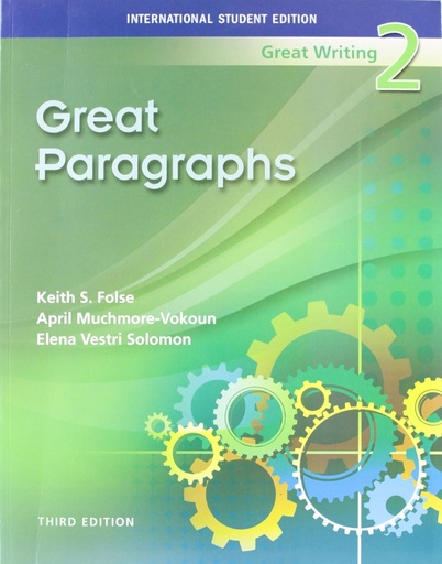 [9781424071128] GREAT PARAGRAPHS (3RD ED)