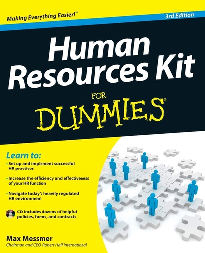 [9781118422892] HUMAN RESOURCES KIT FOR DUMMIES 3RD ED