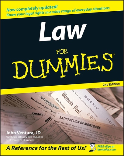 [9780764558306] LAW FOR DUMMIES (2ND ED)