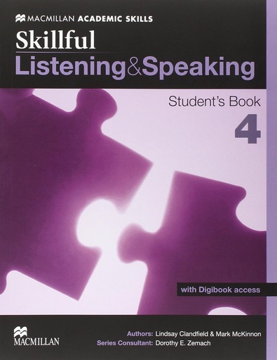 [9780230431973] SKILLFUL LISTENING & SPEAKING 4 SBK+DIGIBOOK