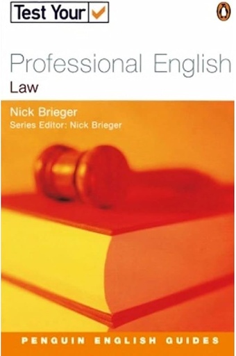 [0582468981] TEST YOUR PROFESSIONAL ENGLISH - LAW