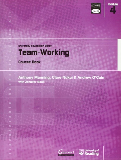 [9781859649183] TRANSFERABLE ACADEMIC SKILLS KIT:TASK 4 TEAM WORKING CBK