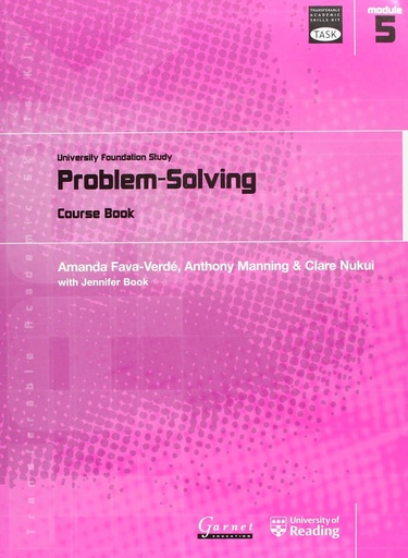 [9781859649190] TRANSFERABLE ACADEMIC SKILLS KIT:TASK 5 PROBLEM-SOLVING CBK