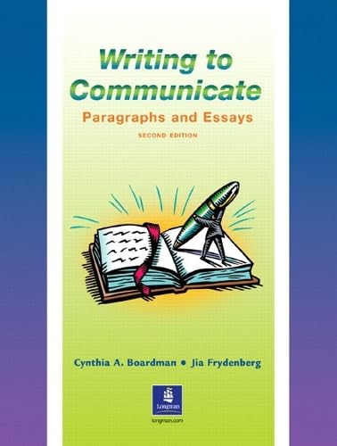 [9780130272546] WRITING TO COMMUNICATE INTERMEDIATE